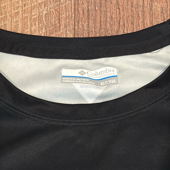 Columbia Men's Black Long Sleeve Shirt - Picture 2 of 4